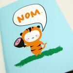 Hungry Tiger Pocket Notebook