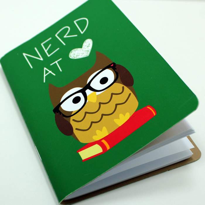 Nerd At Heart Pocket Notebook